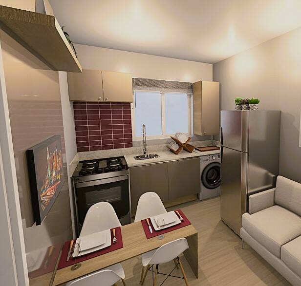 Apartamento, 1 quarto, 21 m² - Foto 3