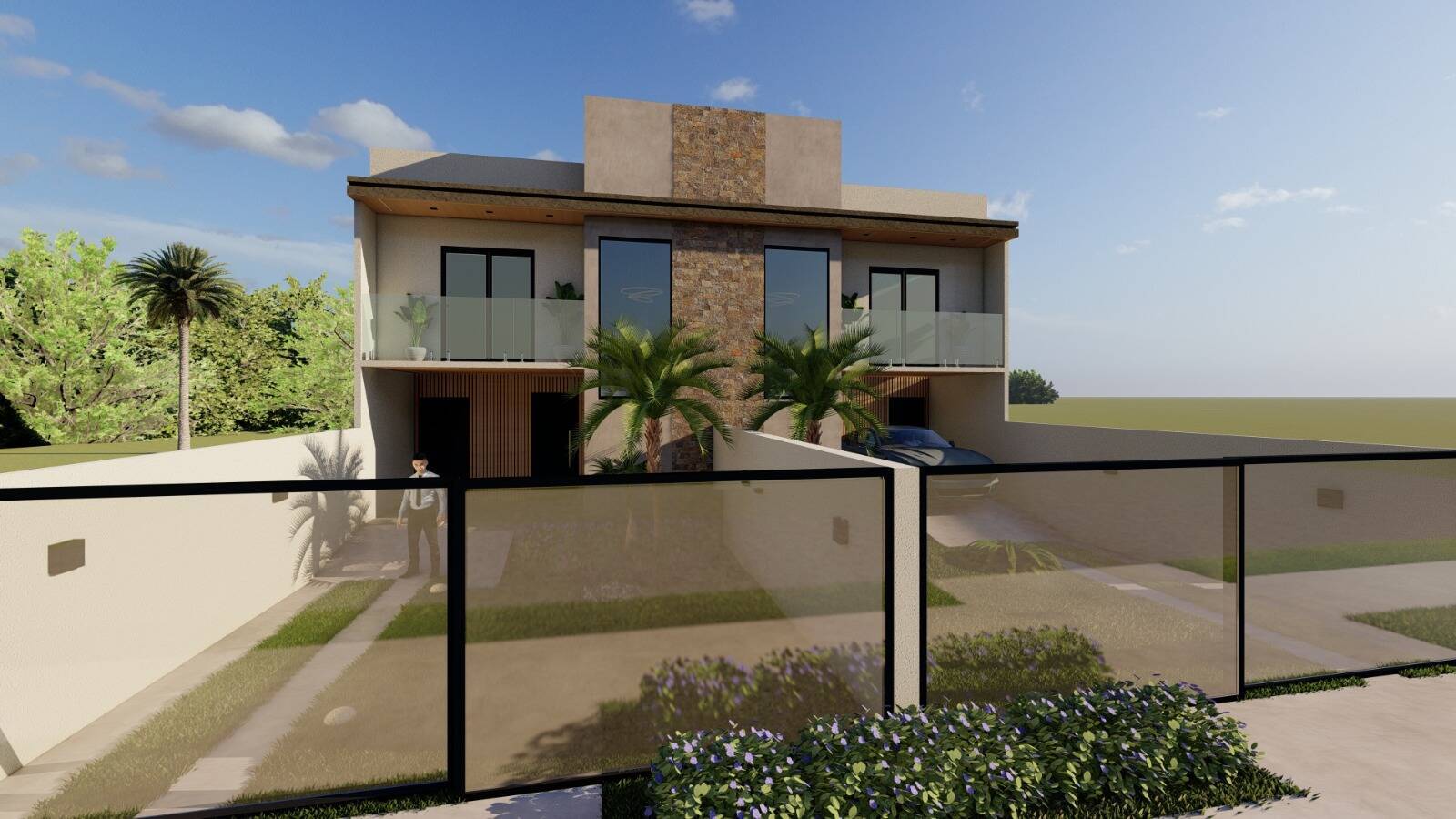 Sobrado, 3 quartos, 98 m² - Foto 1