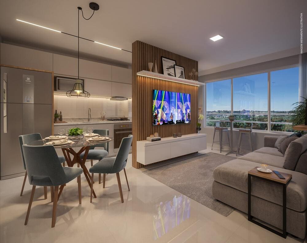 Apartamento, 2 quartos, 48 m² - Foto 2