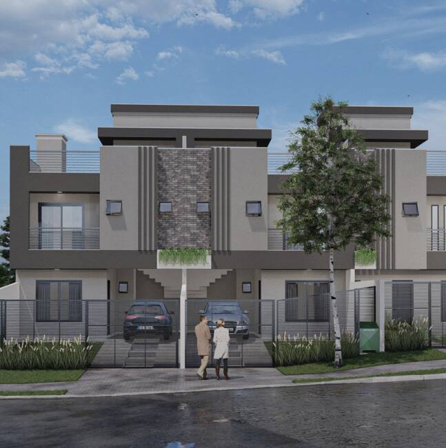 Sobrado, 3 quartos, 123 m² - Foto 1