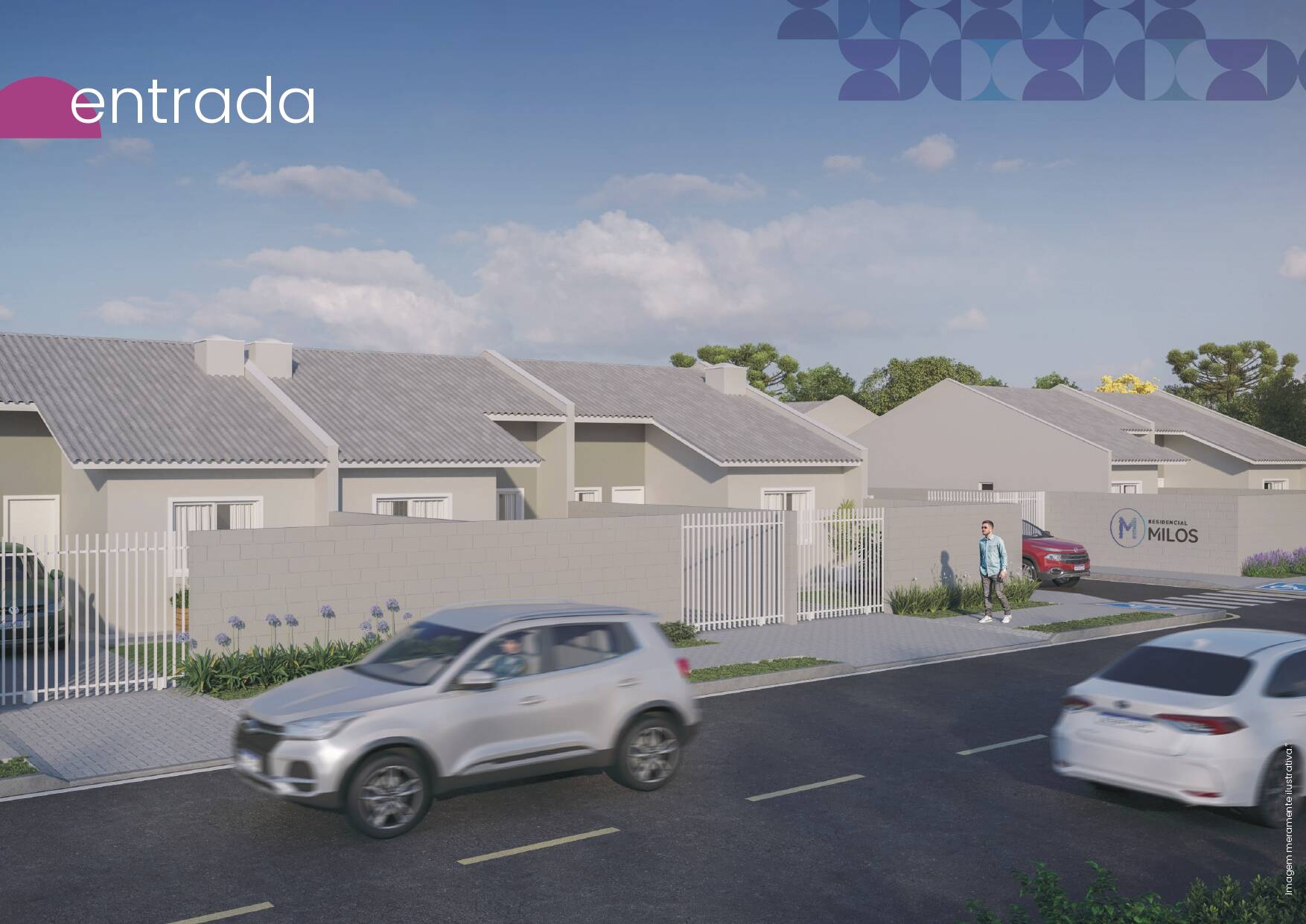 Casa, 3 quartos, 55 m² - Foto 2