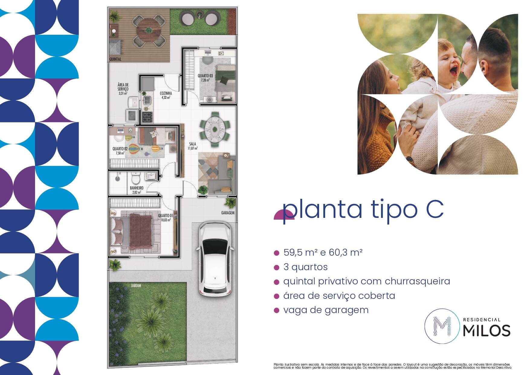 Casa, 3 quartos, 55 m² - Foto 12