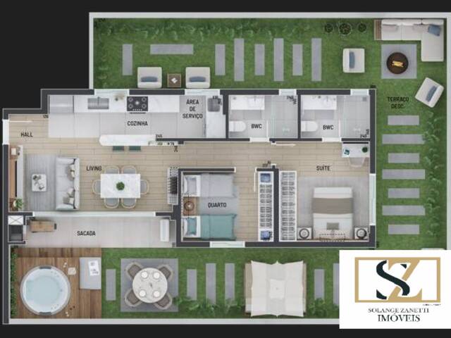 #A0029_25 - Apartamento para Venda em Curitiba - PR - 2