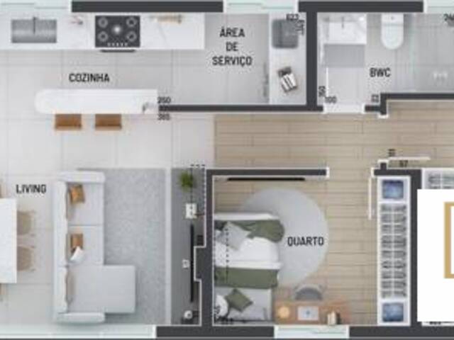 #S0030_25 - Apartamento para Venda em Curitiba - PR - 2